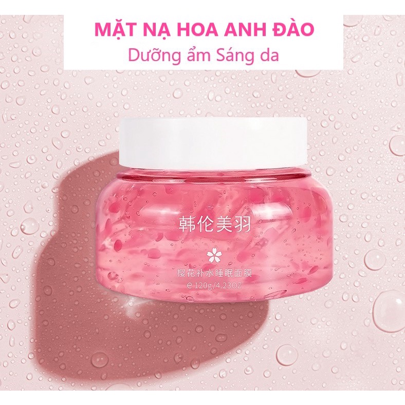 Mặt Nạ Gel Hoa Anh Đào HUNMUI Dưỡng Ẩm Sáng Da 120g (HM25)