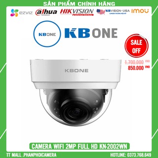 Camera wifi kbone 2mp full hd 1080p kn-2002wn