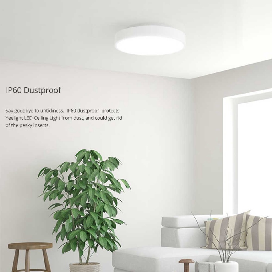 Đèn trần thông minh Yeelight LED Ceiling Light 320 phiên bản Quốc Tế Tương thích Apple HomeKit - Hàng Chính Hãng
