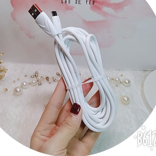 Cáp Sạc 5A Hãng Casim Chân sạc Micro dài 3M hỗ trợ sạc cực nhanh 5A và siêu bền bỉ