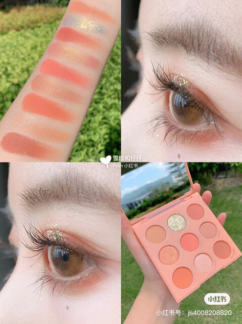 BẢNG PHẤN MẮT COLOURPOP #BABYGOTPEACH