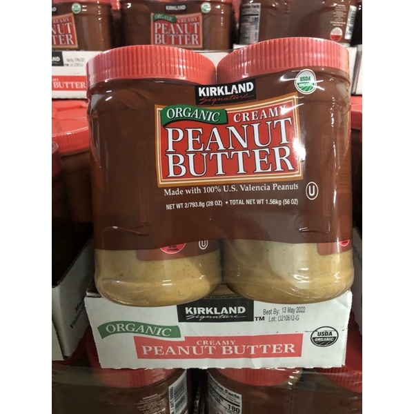 Bơ đậu phộng Kirkland Signature Organic Peanut Butter Shopee Việt Nam