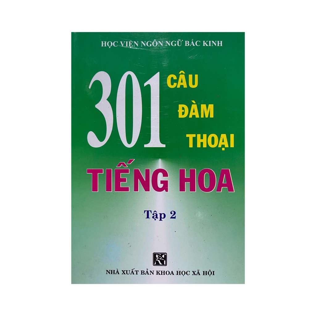 Sách - 301 câu đàm thoại tiếng hoa tập 2 - Tặng kèm bookmar