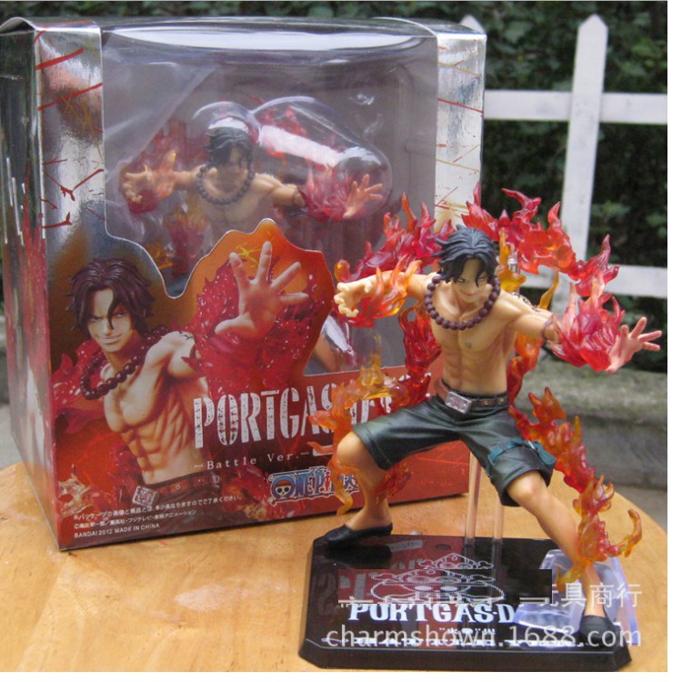Đồ chơi mô hình Figure Hỏa Quyền Portgas D Ace cao 15cm - đồ chơi trẻ em mô hình trưng bàyFigure One Piece ACE