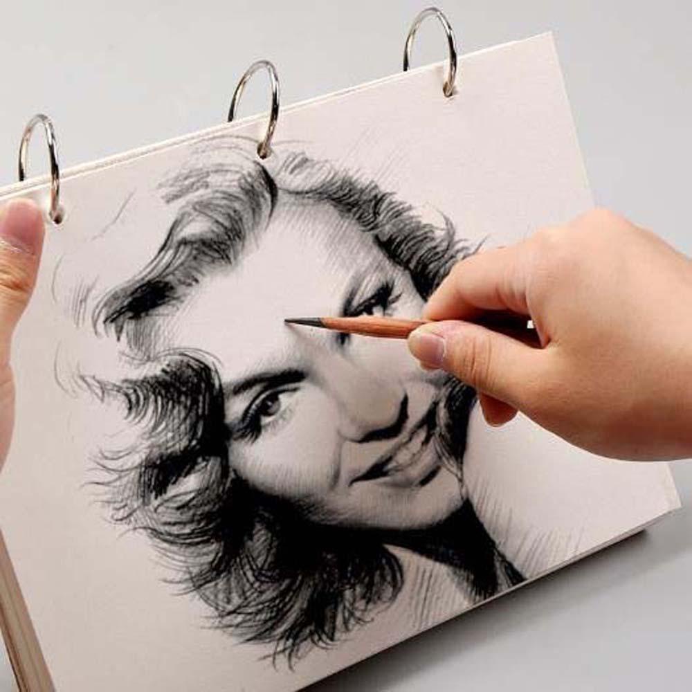 Lloyd Sổ Phác Thảo 120 Trang Bìa Cứng Họa Tiết Graffiti Nghệ Thuật Siêu Dày Có Thể Nạp Lại