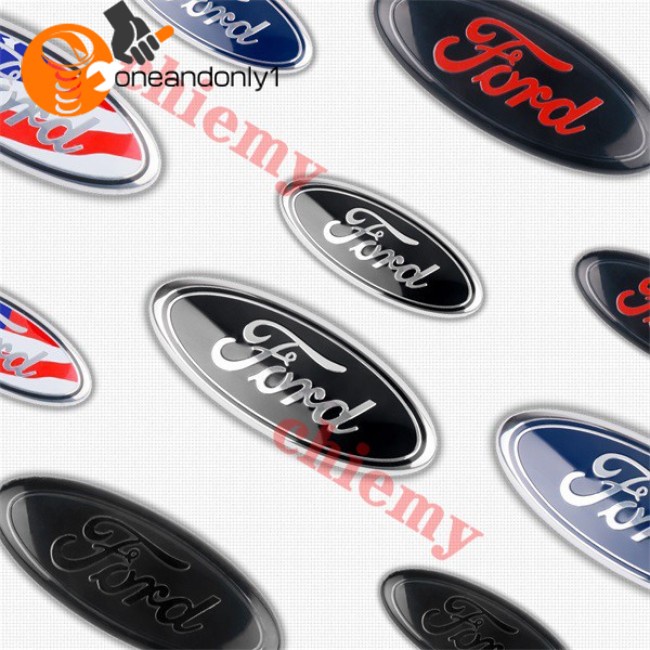 Logo Xe Hơi Ford Mondeo Focus Fiesta 17.5*7CM/22.7*9CM