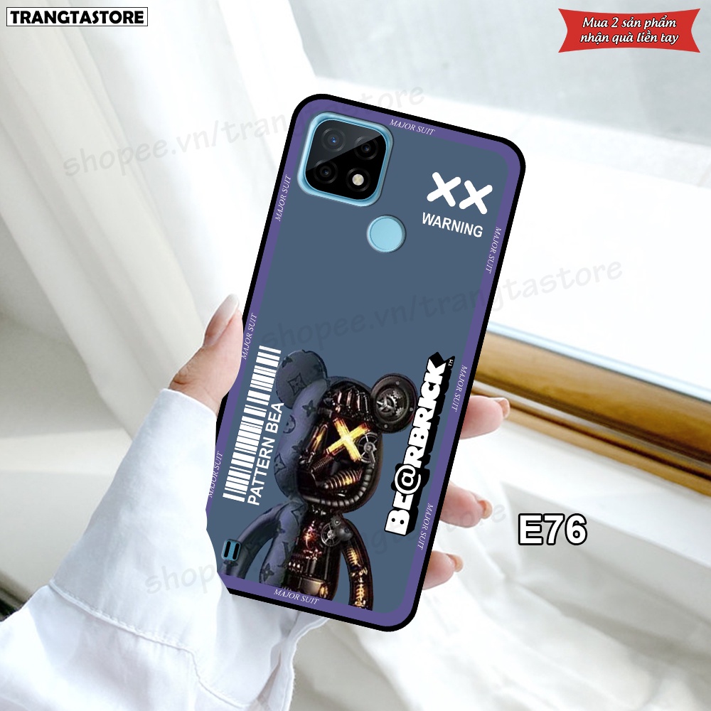 Ốp Realme C21 / C21Y / C25 / C25s / C25Y in hình gấu Bearbrick,Metal Style,Doremon siêu dễ thương chất lượng