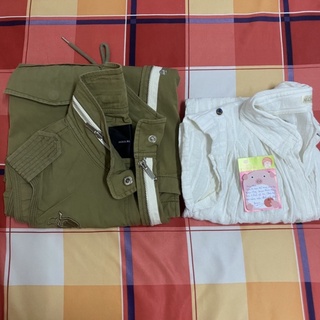 Áo jacket kaki Jack&Jill Hàn xịn