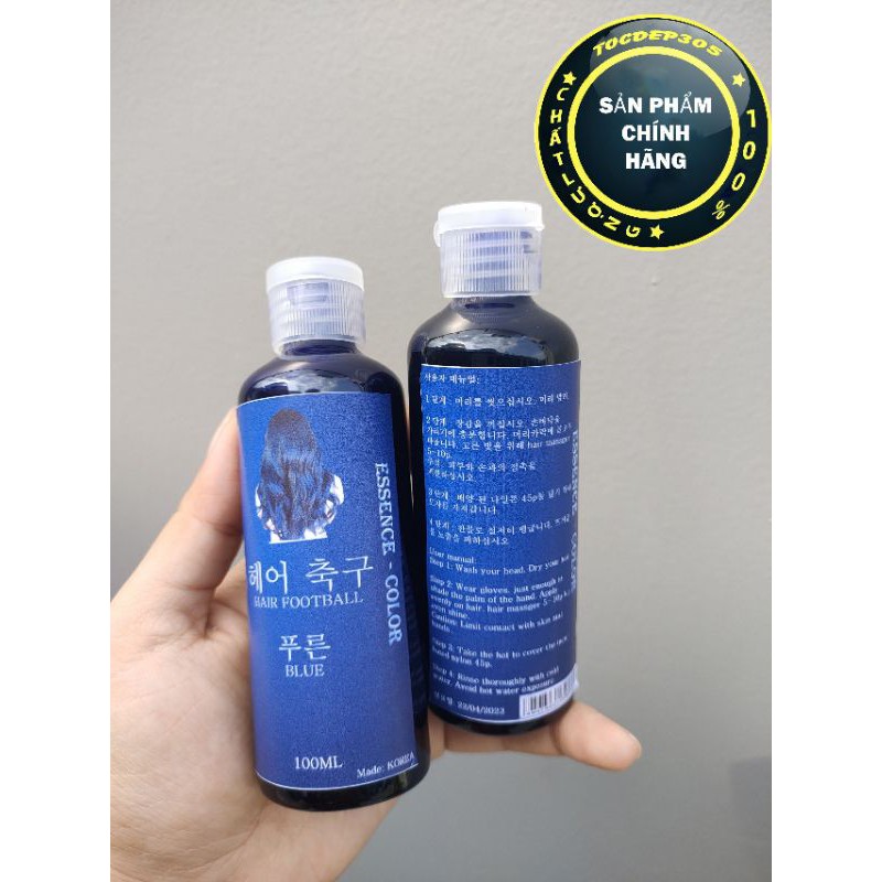 Nhuộm phủ bóng màu XANH BLUE bền màu 100ML