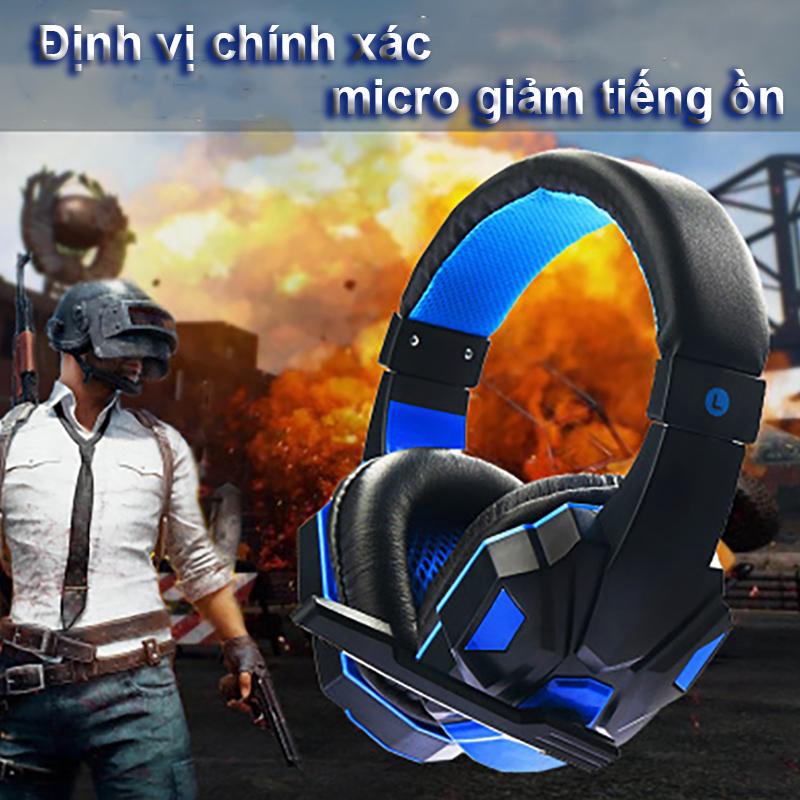 PLEXTONE PC780 Tai nghe gaming có mic có đèn LED cho máy tính, Tai nghe chụp tai gaming, tai nghe chơi game PUBG[M10001]