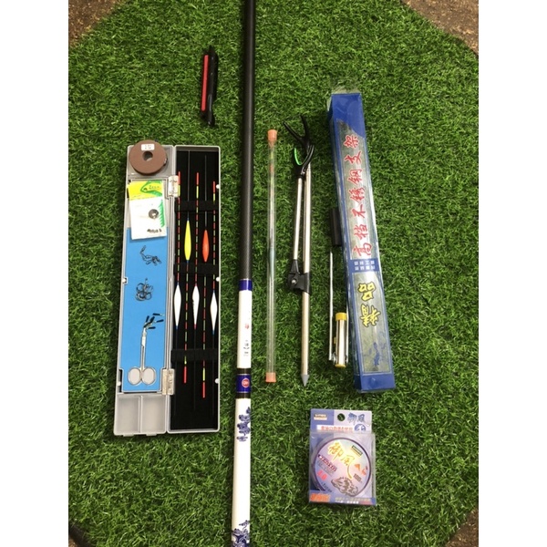 Combo cần câu tay GW Vân Long 6H kèm phụ kiện, combo cần câu đơn đài