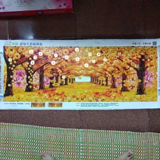 Tranh đá Rừng lá vàng YN2023