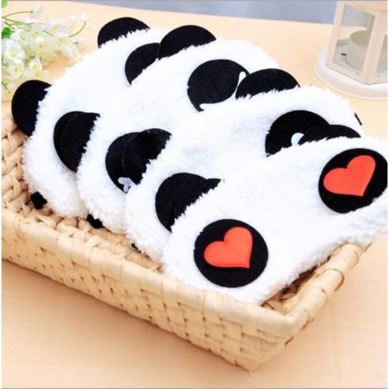 Sỉ 10 Miếng bịt mắt ngủ hình gấu trúc dễ thương