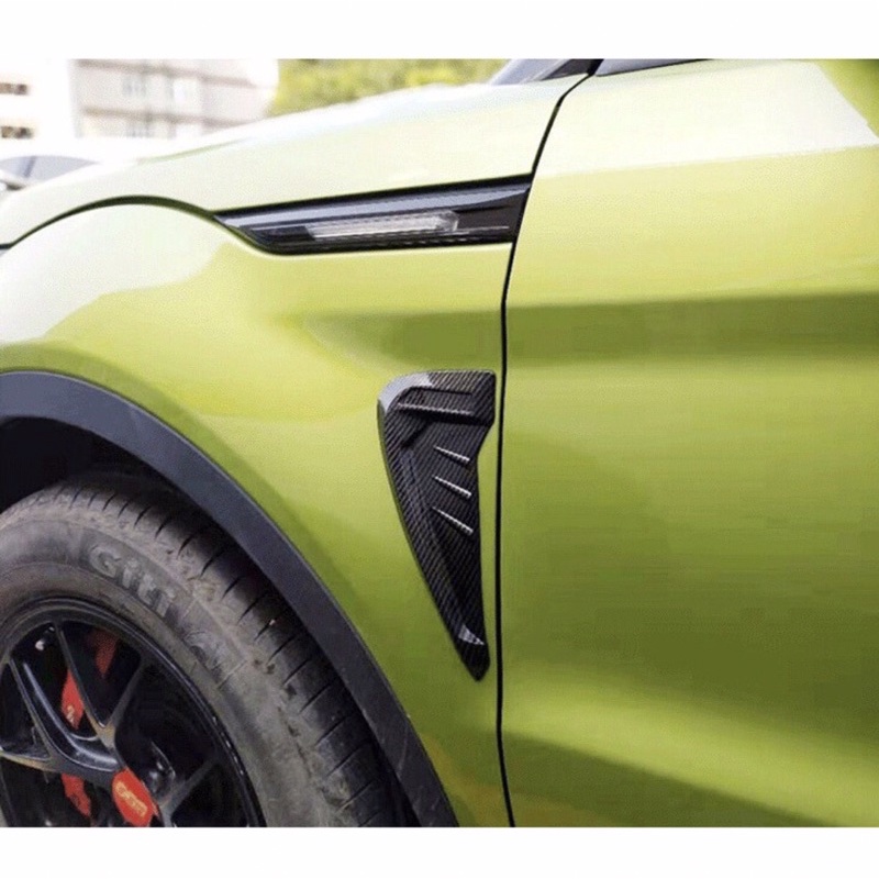 Bộ 2 mang cá Sport giả hốc gió trang trí thể thao dán sườn xe