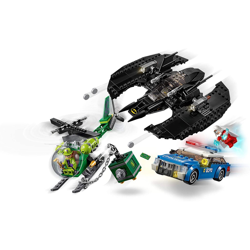 LEGO DC Batman: Siêu phi cơ Batwing truy đuổi Riddler mã sp 76120