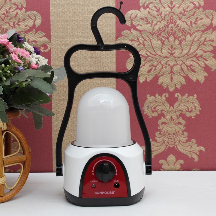 Đèn tích điện đa năng sunhouse  Đèn sáng liên tục trong 6h, tiết kiệm điện - Bảo hành 12 tháng