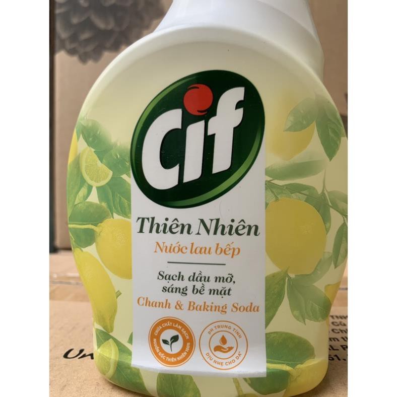 Nước lau bếp Cif 520ml