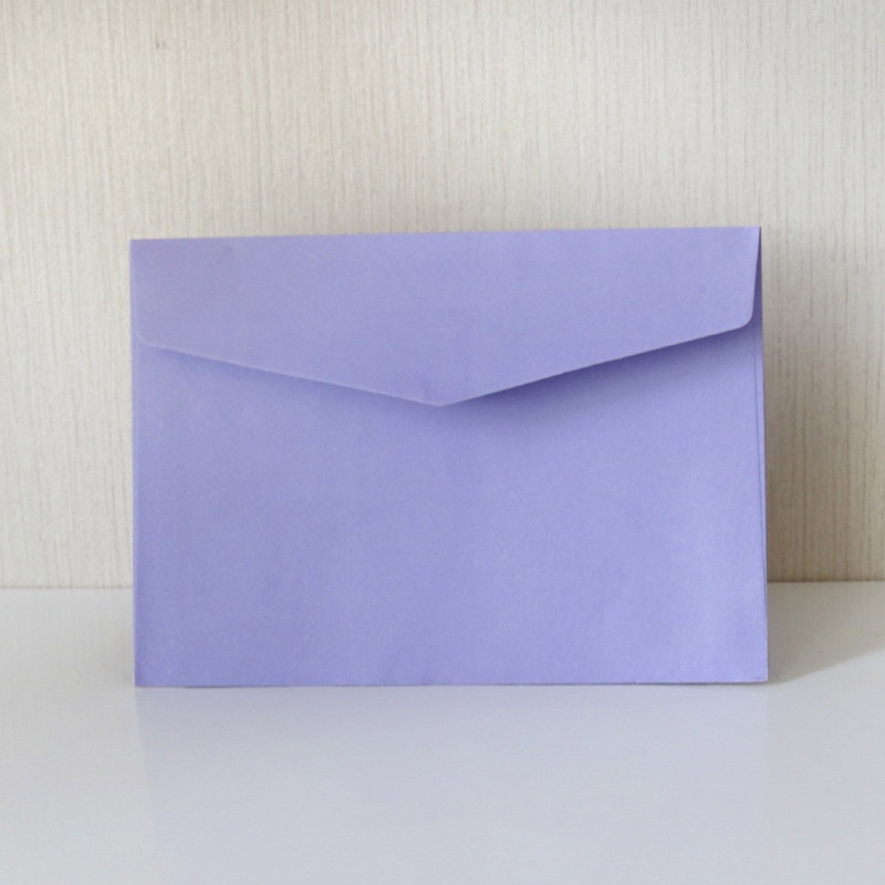 Set 20 Phong Bì Thư Màu Trơn Lấp Lánh Trang Trí Tiệc Cưới