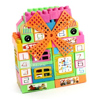 Bộ đồ chơi xếp hình 72 chi tiết