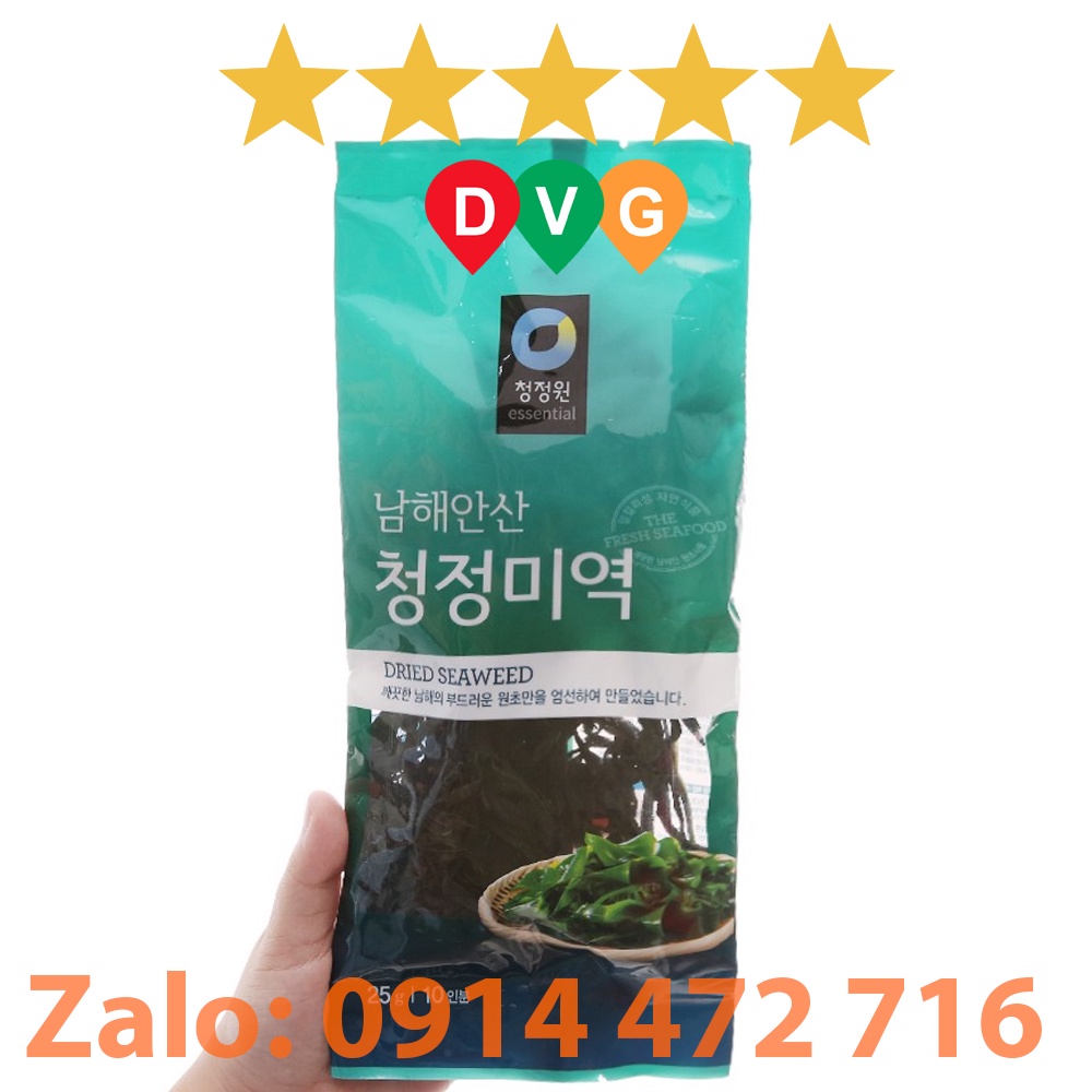 Rong Biển Khô Chungjung Daesang 25g - Nhập Khẩu Hàn Quốc