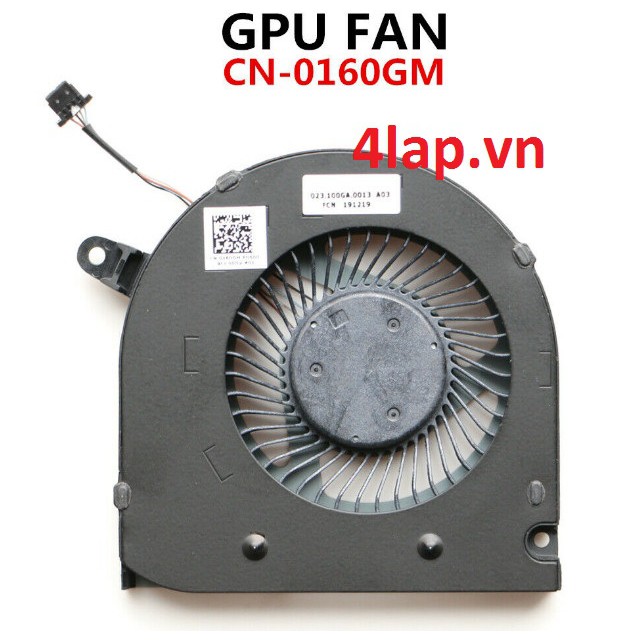 Thay Quạt tản nhiệt CPU laptop Dell Inspiron G3-3590 G3 3590