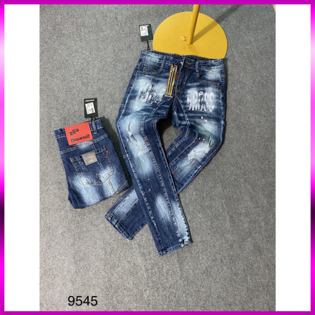 Quần Bò Nam DSQ Jean Dài DSQ Thêu Logo Cực Chất | BigBuy360 - bigbuy360.vn