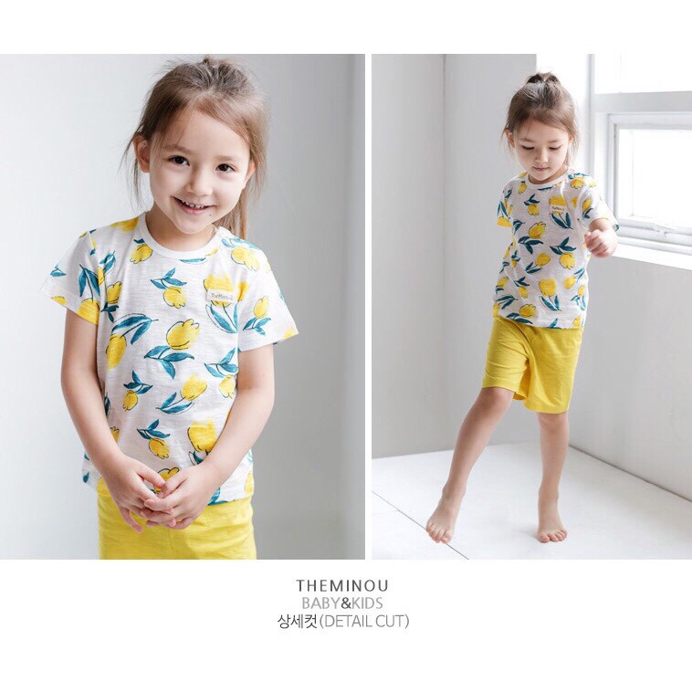 2 MÀU - Bộ xuất Hàn The Minou cotton giấy