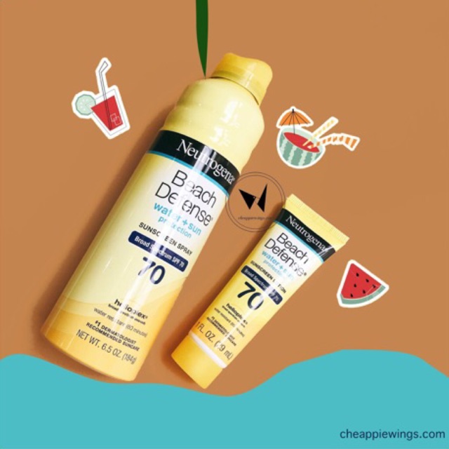 Xịt Chống Nắng Neutrogena Beach Defense Sunscreen Spray Broad Spectrum 184g | BigBuy360 - bigbuy360.vn