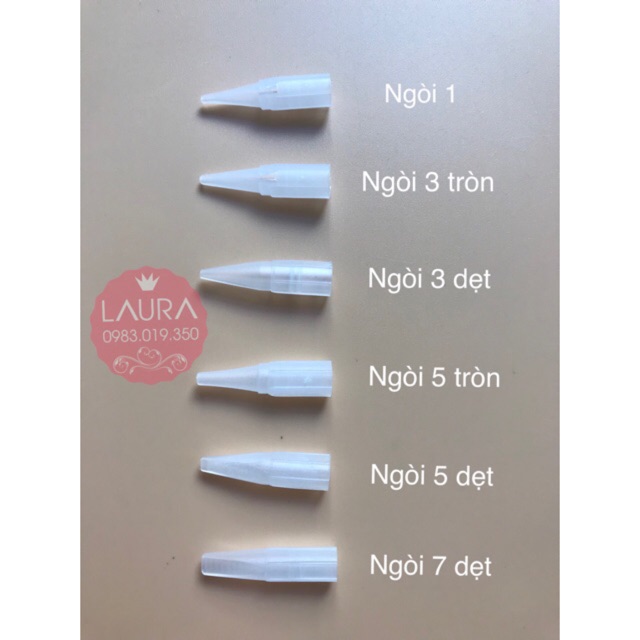 50 Ngòi nhựa phổ thông 1-3 -5-7