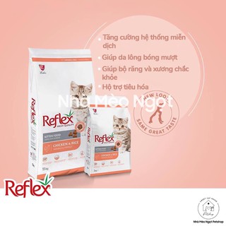 Thức ăn mèo con, Reflex kitten gà 2kg