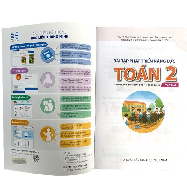 Sách - Bài tập phát triển năng lực Toán lớp 2 tập 2