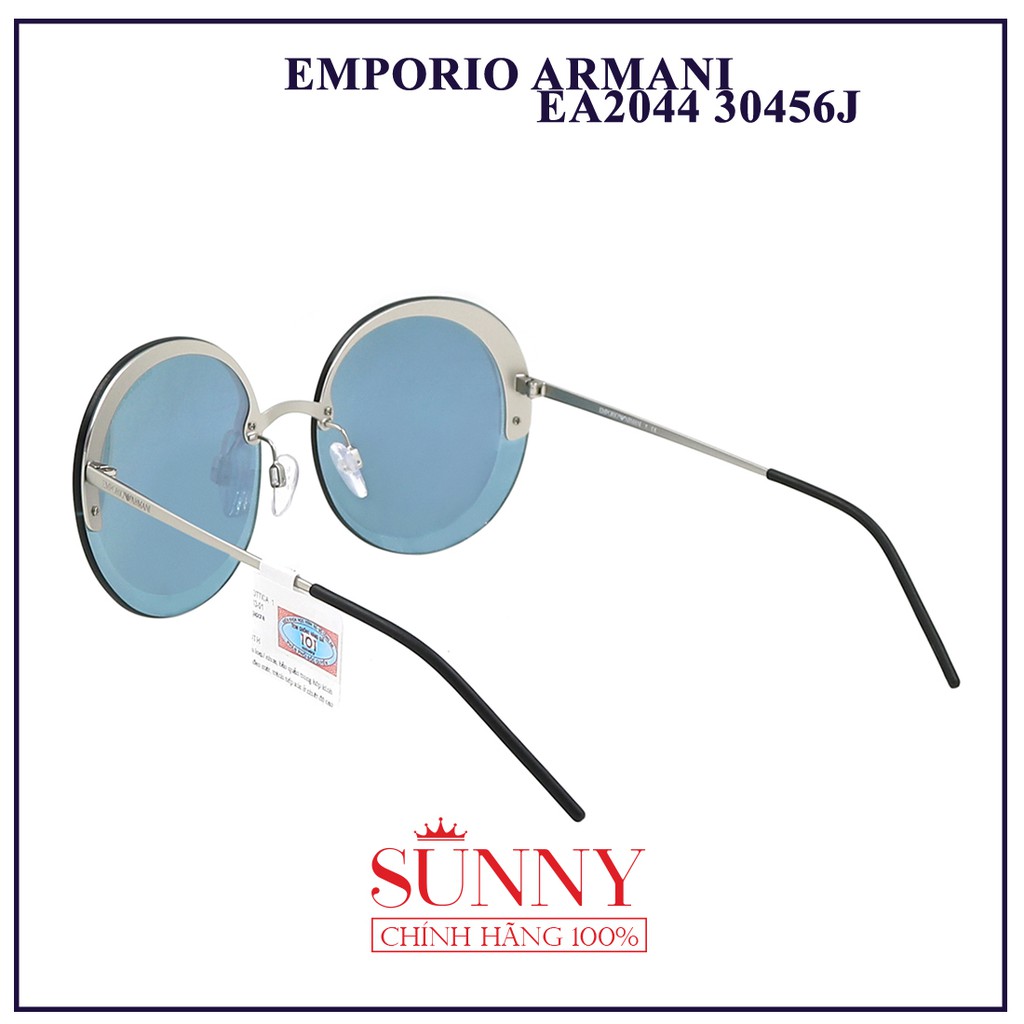 Kính mát nam nữ thời trang Emporio Armani EA2044 30456J chính hãng