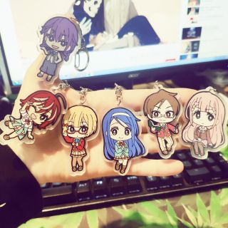 Móc khóa Anime Bokutachi wa Benkyou ga Dekinai