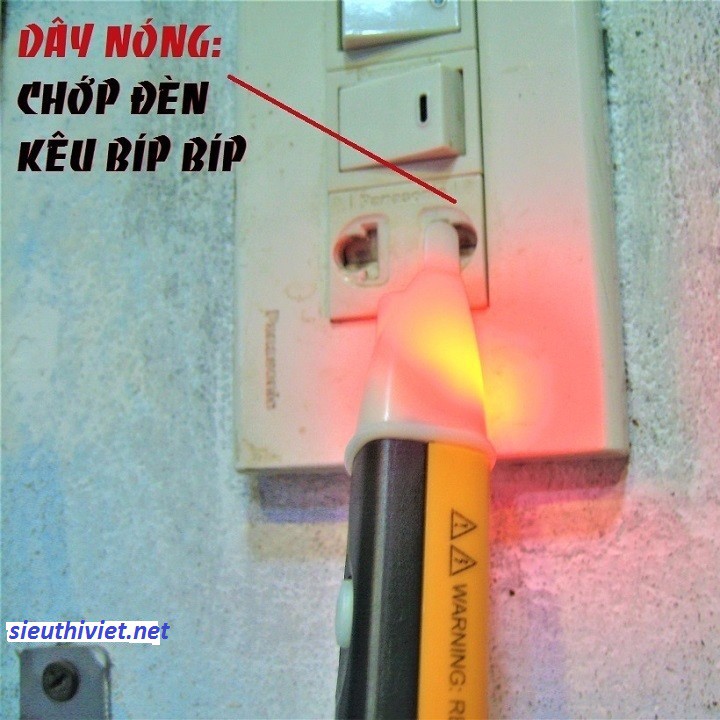 Bút thử điện xuyên tường