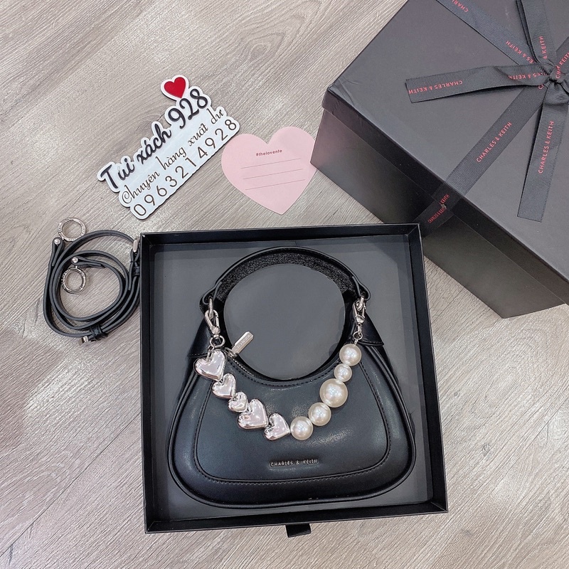 (Đủ 3 màu) Túi CK ngọc hộp nơ hồng mới nhất 2022 fullbox