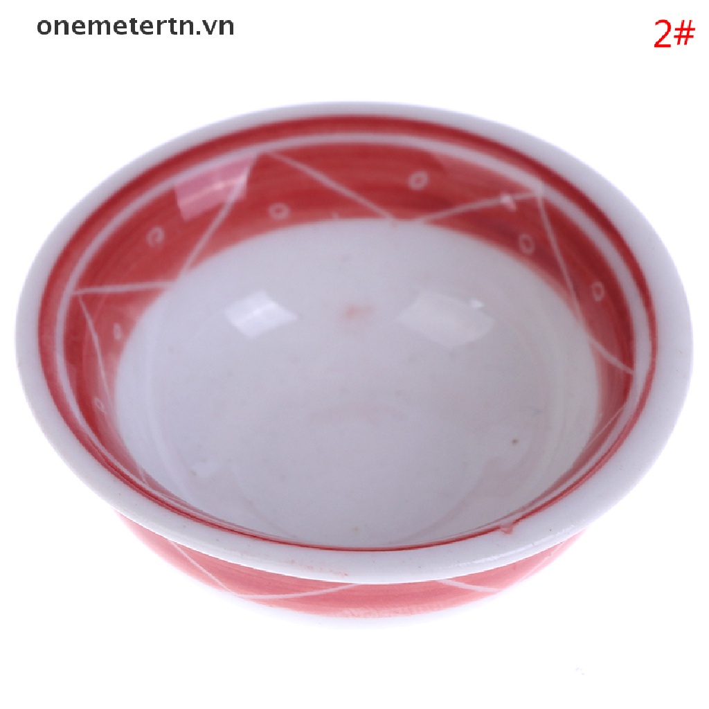 【onemetertn】 Dollhouse Mini Ceramics Tableware Rice Bowl Food Dishes Plates Doll Kitchen Toy [VN]