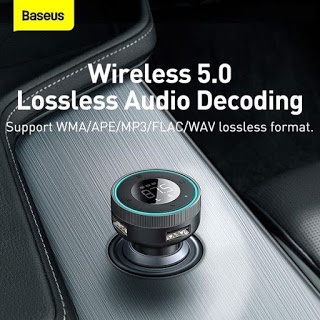 Baseus -BaseusMall VN Tẩu sạc hỗ trợ phát nhạc qua bluetooth Enjoy Car Wireless MP3 Charger