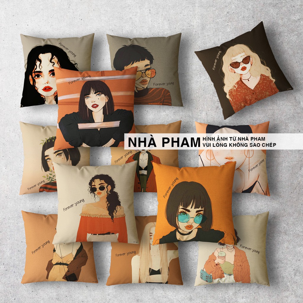 GỐI TRANG TRÍ SOFA FOREVER YOUNG