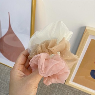 Dây buộc tóc vải chiffon - Scrunchie