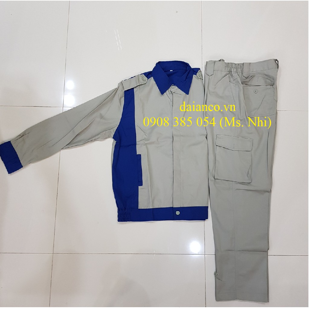 QUẦN ÁO BẢO HỘ SIÊU THẤM HÚT MỒ HÔI, THOÁNG MÁT DA05- HÀNG SẴN