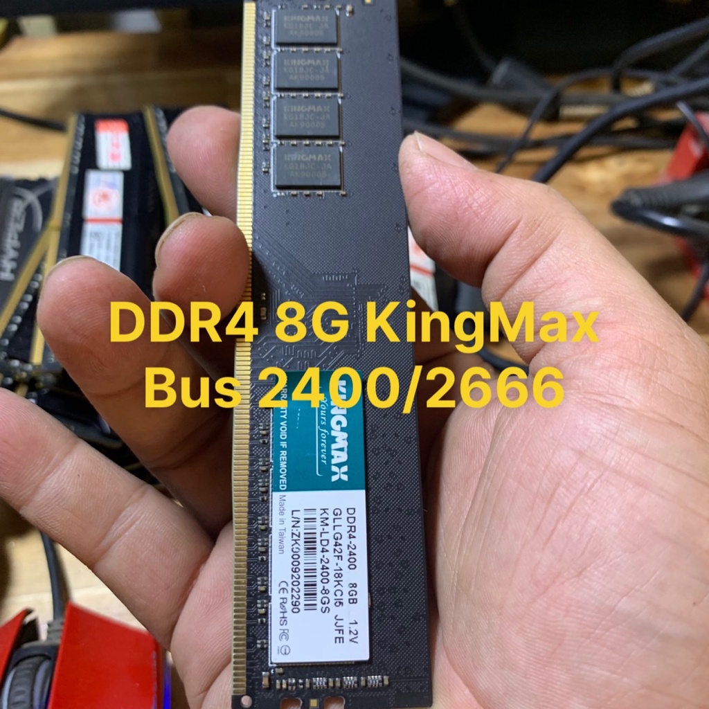 Ram DDR4 8G - Bus 2400/2666 Hiệu KingMax, Chính Hãng - Vi Tính Bắc Hải