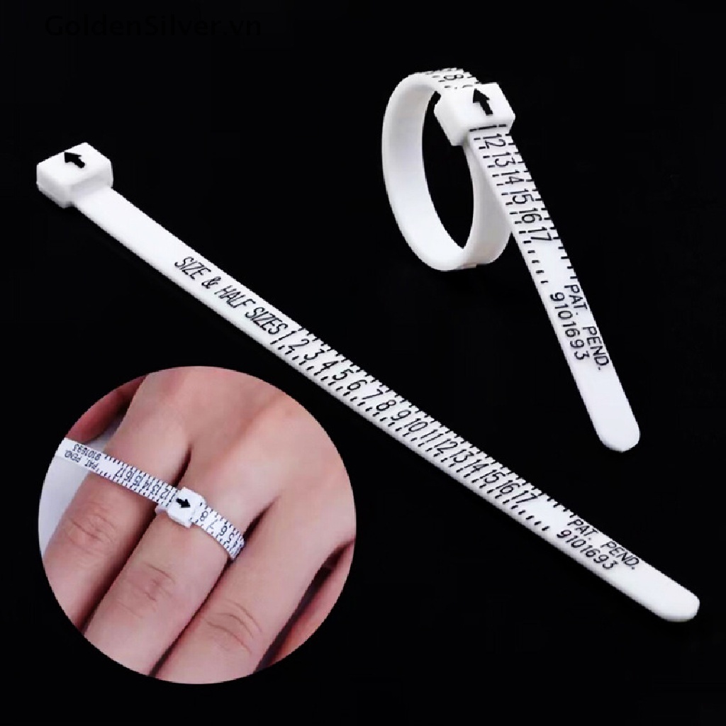 Bộ Dụng Cụ Đo Kích Thước Ngón Tay Màu Vàng Đồng Tiện Dụng