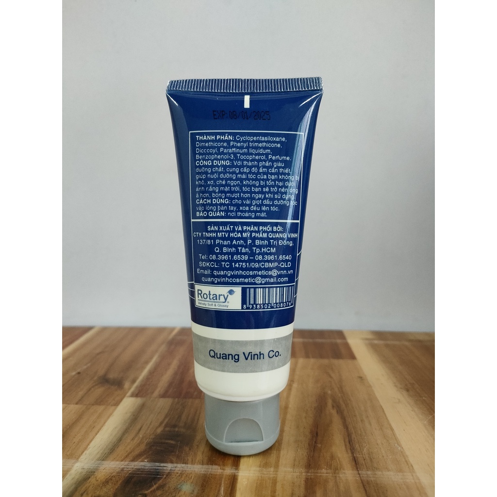 TÍP DẦU DƯỠNG BÓNG TÓC ROTARY 75ML
