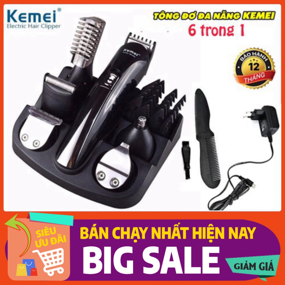 [FREE SHIP] TÔNG ĐƠ KEMEI KM -600 Hàn Quốc +Tặng Kèm bộ 2 kéo cắt tỉa