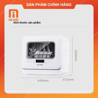 Máy rửa bát Xiaomi Ocooker (4 bộ bát đĩa) IPX1