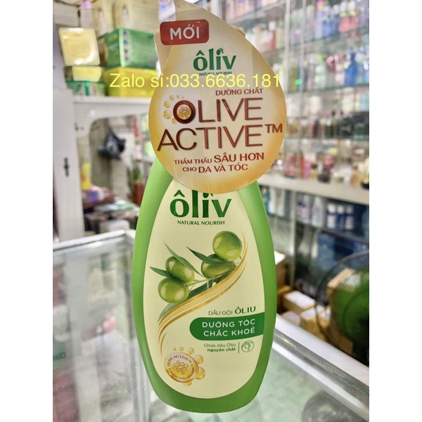 dầu gội olive dưỡng tóc chắc khỏe chai 250ml