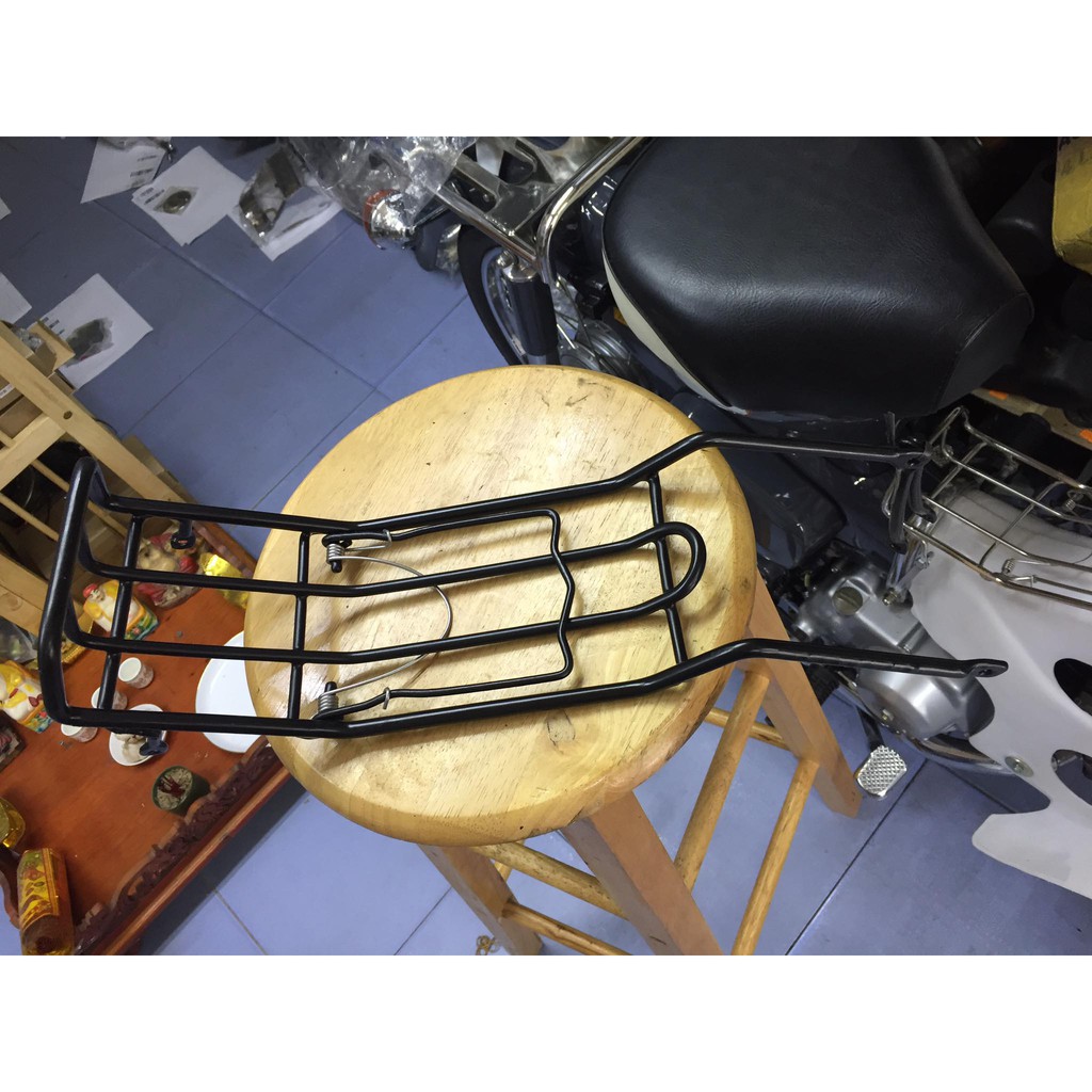 Baga giữa sơn tĩnh điện , tráng nhựa đen cho honda dame-cub 78-79-81-86...