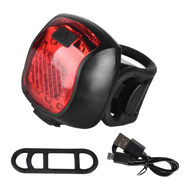 Đèn LED chiếu hậu thông minh siêu sáng tự động chống nước IPX6 cho xe đạp đường trường