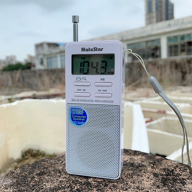 ĐÀI RADIO FM NGHE NHẠC MINI MATESTAR RA-3