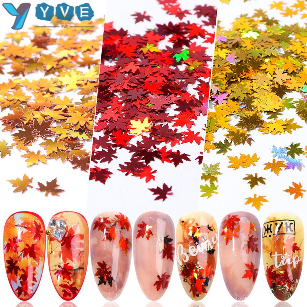 Hạt kim sa lấp lánh trang trí móng tay